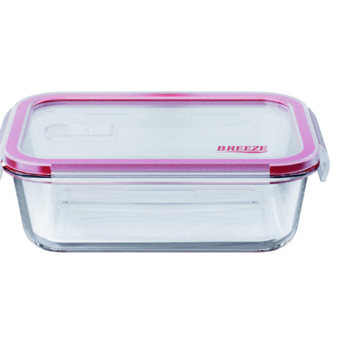 Eco Fresh Rectangle 1050 ml Glass Container